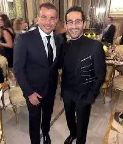 احمد حلمي وعمرو دياب