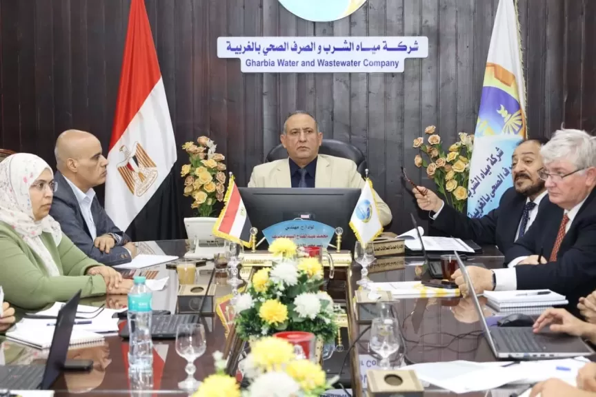 اجتماع تنسيقي لبدء تنفيذ محطة معالجة طنطا لخدمة أهالي المركز والمدينة ضمن مشروع “كيتشنر”