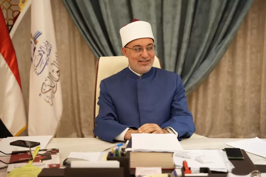 مفتي الجمهورية ينعى شهداء حريق سنترال رمسيس
