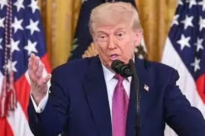 الرئيس الأمريكي دونالد ترامب