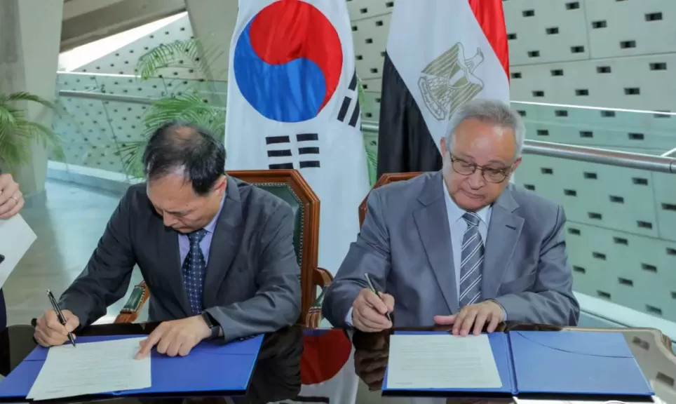 توقيع مذكرة تفاهم بين مكتبة الإسكندرية والمتحف الوطني بكوريا الجنوبية