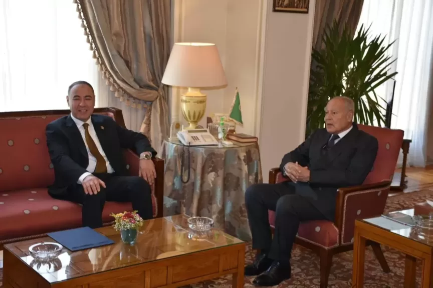 أبو الغيط والباعور يبحثان بالقاهرة جهود حل الأزمة في ليبيا والدفع قدما بالعملية السياسية