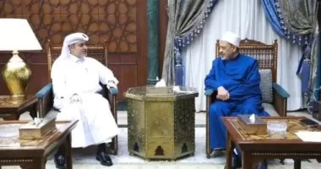 شيخ الأزهر يستقبل سفير قطر لبحث سُبُل تعزيز العلاقات العلميَّة والدعويَّة