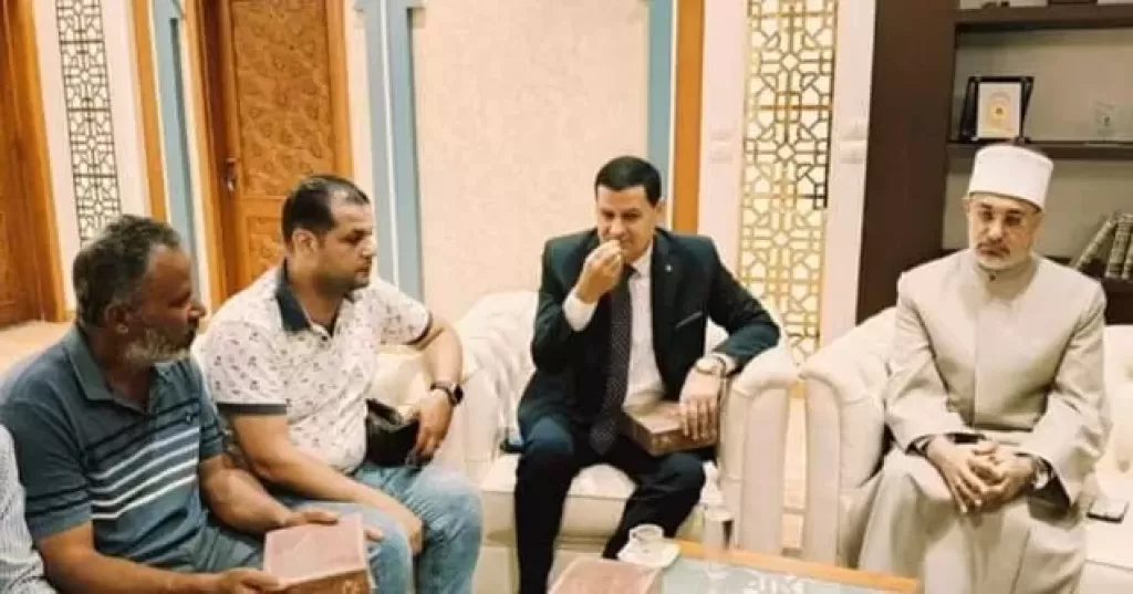 بعد اختفائه 18 يوما.. أسرة الشاب الغريق برأس البر تقيم صلاة الغائب بالسنبلاوين