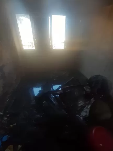 إصابة طفلين في اندلاع حريق شقة سكنية ببنها.. والحماية المدنية تسيطر