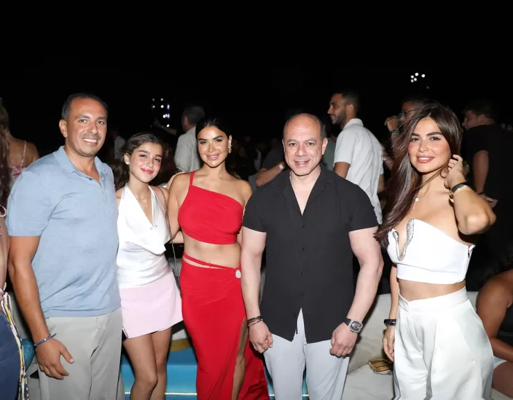 بالصور..تامر مرسي و عمرو كمال و نورهان ورانيا منصور و توانا الجوهري بحضور لافت في حفل محمد رمضان