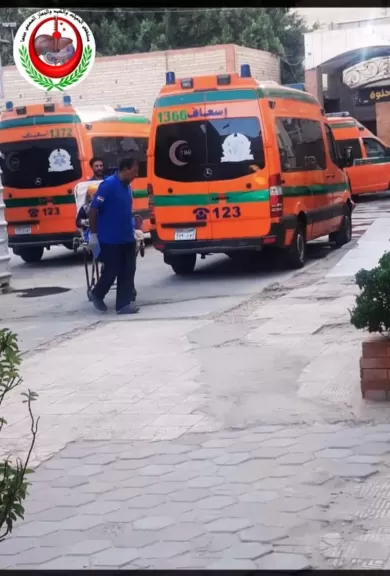 مصرع شاب بحادث تصادم موتوسيكل وسيارة بطريق شبين القناطر