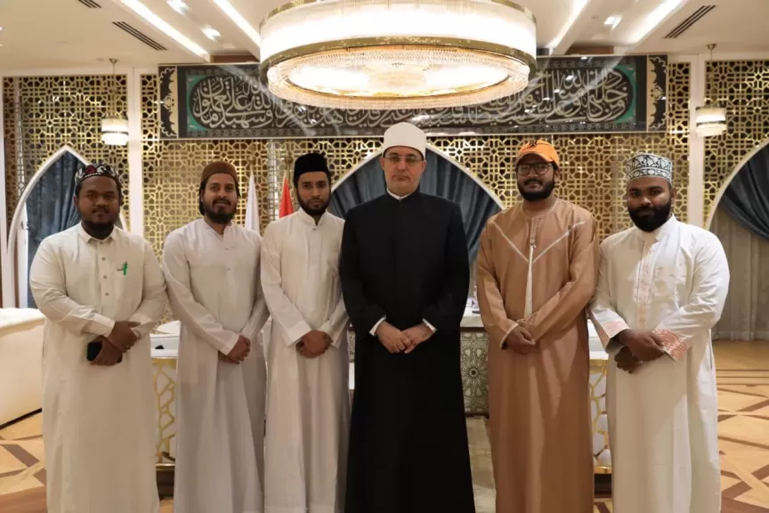 مفتي الجمهورية يستقبل وفد رابطة خريجي الأزهر ويؤكد دعم دار الإفتاء للمؤسسات العلمية والإفتائية في بنجلاديش