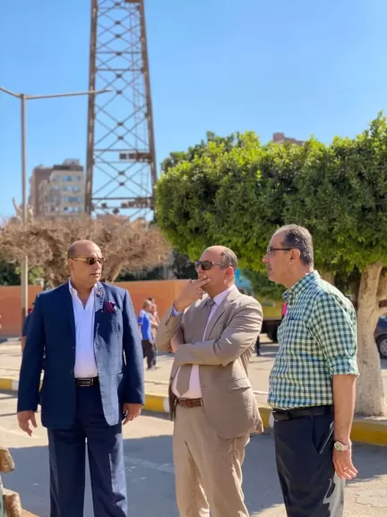 رئيس جامعة حلوان يتفقد اختبارات القدرات بكلية علوم الرياضة بنين