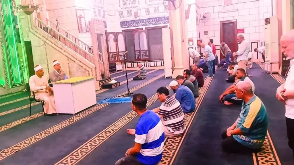 50 ندوة دعوية بالغربية تحت عنوان ”فضل نية الاعتكاف وتحية المسجد” ضمن برنامج ”مجالس الذاكرين”