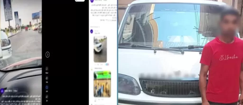 كان يسير عكس الإتجاة.. أمن القليوبية يضبط سائق لمخالفة للقوانين