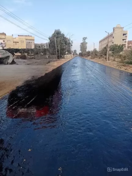 طريق ”الشين - قطور” يودع الحفر.. الرصف يصل لمراحله الأخيرة في الغربية
