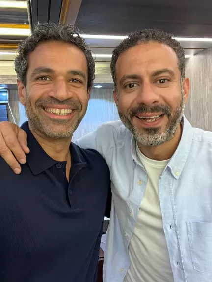 صدقي صخر صاحب شركة إعلانات في مسلسل كتالوج