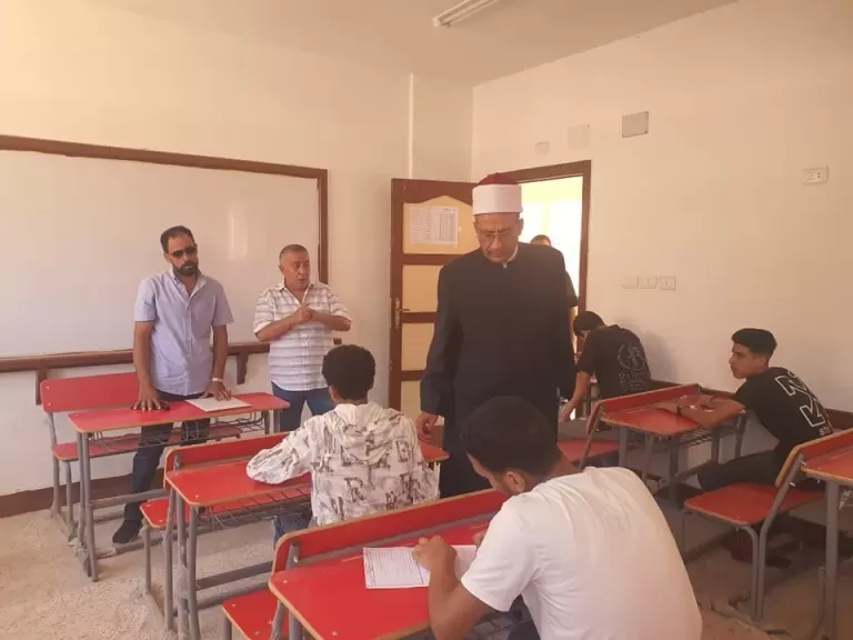 انطلاق امتحانات الدور الثاني لصفوف النقل بالأزهر في الغربية ومتابعة ميدانية لرئيس المنطقة ببسيون