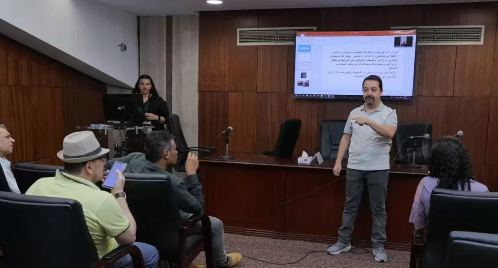 ورشة ”كيف نفهم الإعلام”   بمعرض مكتبة الإسكندرية الدولي للكتاب