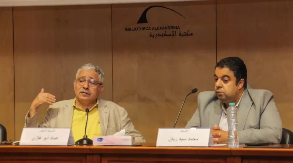 عماد أبو غازي يتحدث عن السياسات الثقافية بمعرض مكتبة الإسكندرية للكتاب