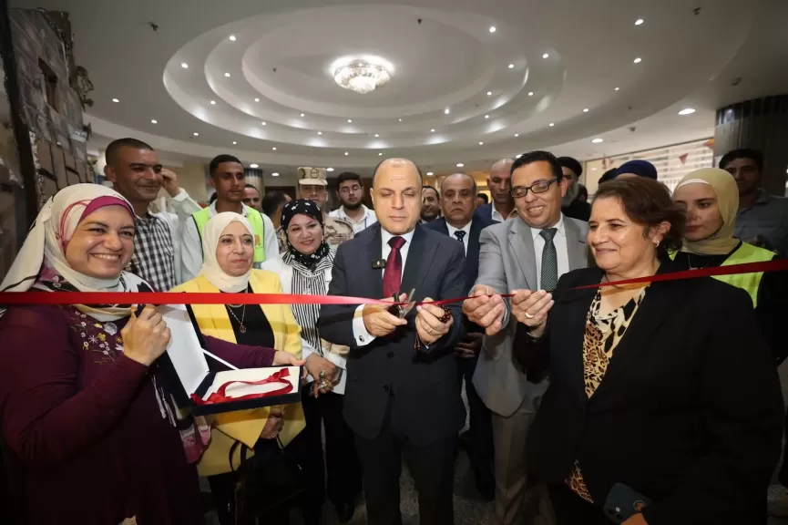 محافظ كفر الشيخ يفتتح معرض الفن التشكيلي «لمسة مصرية»