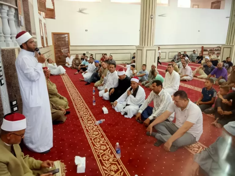 افتتاح مسجد الإصلاح الزراعي بقرية قايد مركز دمنهور بتكلفة ٥ ملايين جنيه