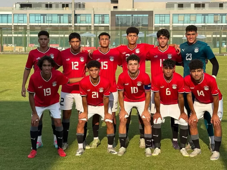 المنتخب الوطني تحت 17 عامًا يفوز على النصر للتصدير بخماسية