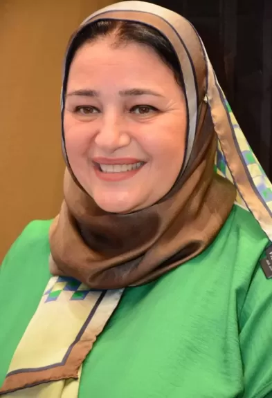 عبير عصام أمينة أمانة ريادة الأعمال بحزب مستقبل وطن بالجيزة 