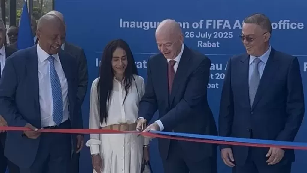 الأول في إفريقيا.. إنفانتينو يفتتح مقر ”فيفا” الجديد بالمغرب