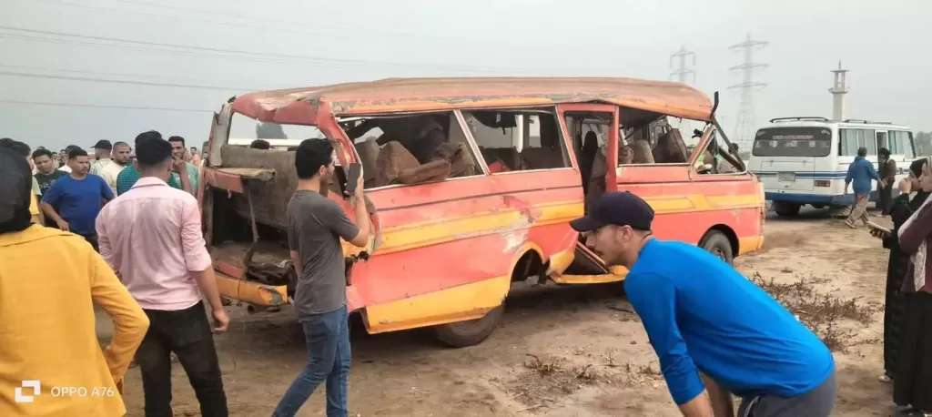 مستشفيات الرعاية الصحية ببورسعيد تتعامل مع 20 مصابًا في حادث تصادم على طريق الإسماعيلية القديم