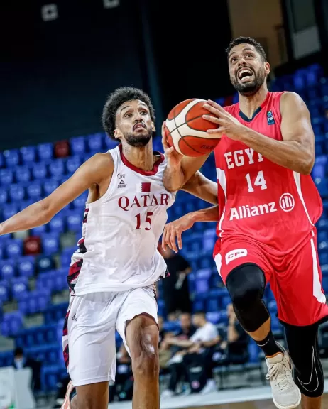 منتخب السلة الأولمبي يواجه البحرين في البطولة العربية