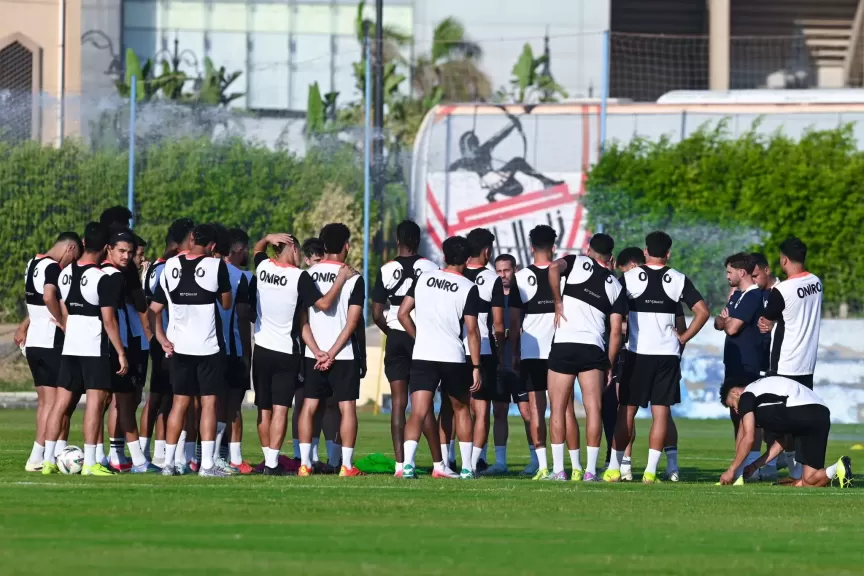 تدريبات خفيفة للاعبي الزمالك