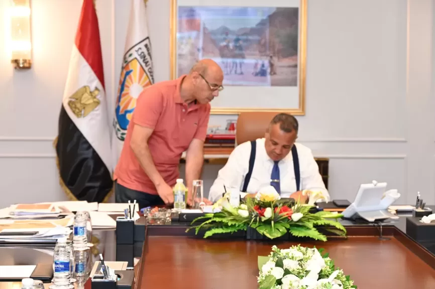 محافظ جنوب سيناء يحدد أراضٍ بديلة للعقود المتعارضه مع المخطط الاستراتيجى بمدينه دهب