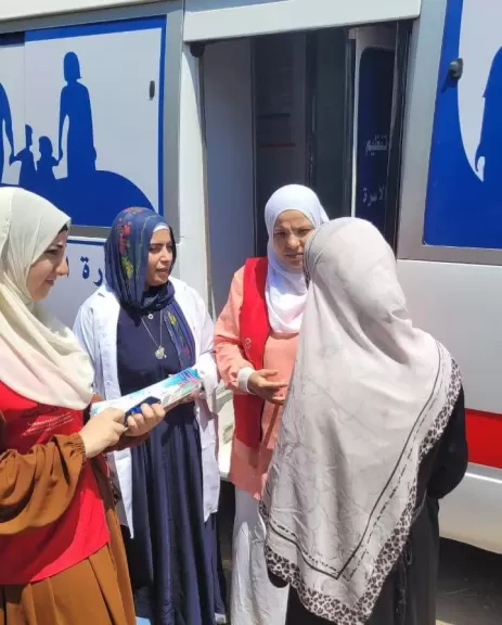90 ألف خدمة بمشاركة أكثر من 550 فريقًا  ضمن  ”100 يوم صحة”