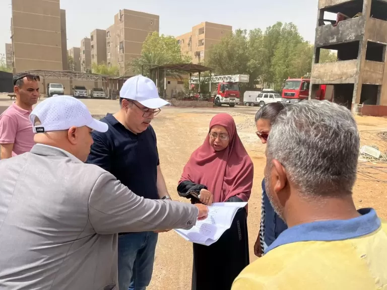 مسئولو ”قطاع الإسكان” يزورون محافظة أسوان لتقديم الدعم الفني ومتابعة المشروعات