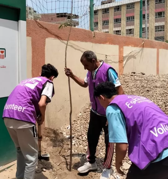 ”الشباب والرياضة” بالغربية تواصل تنفيذ مبادرة ”مركزنا أجمل” لتجميل مراكز الشباب بمشاركة فعالة من الشباب