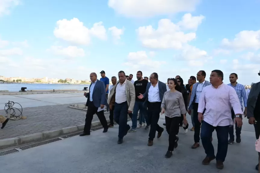 محافظ البحيرة تتابع أعمال تطوير ميناء الصيد ضمن المشروع القومي لتطوير رشيد