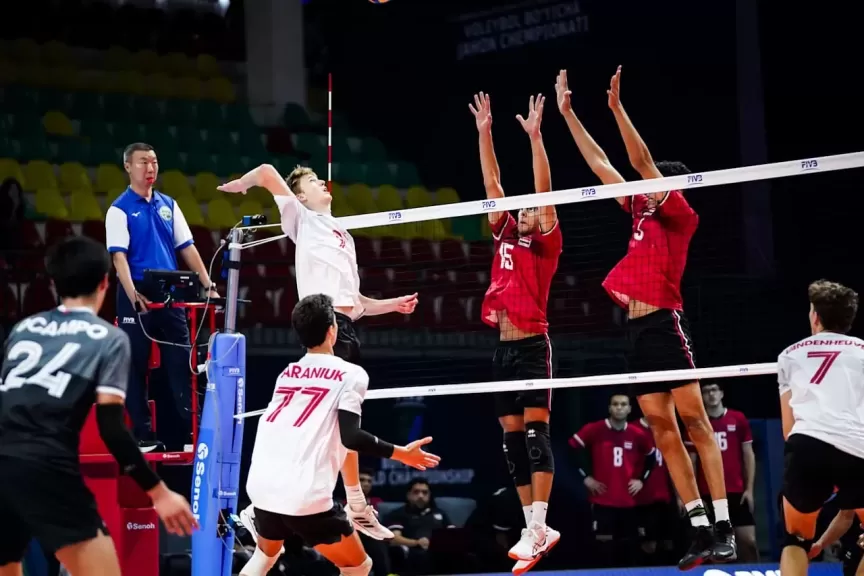 منتخب شباب الطائرة يهزم كندا بالثلاثة في بطولة العالم تحت 19 سنة