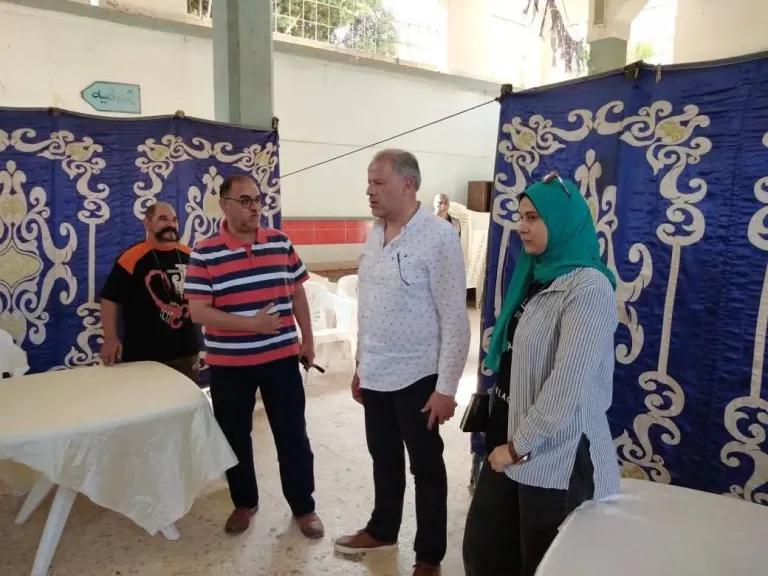 وكيل ”شباب الغربية” يتفقد استعدادات لجان انتخابات الشيوخ.. ويؤكد: المشاركة واجب وطني