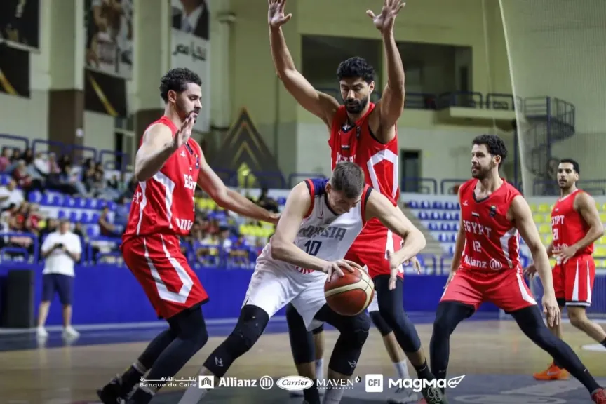منتخب السلة يفوز على روسيا وديًا استعدادًا للأفروباسكت