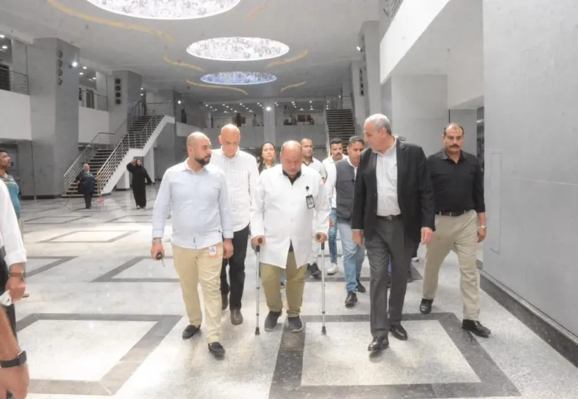 ”الجندي” في زيارة مسائية مفاجئة لمستشفى طنطا العام الجديد: ”صرح طبي يليق بأهالينا”