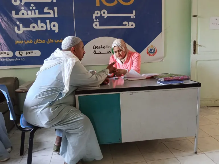 حملة «100 يوم صحة» تقدم 28 مليونًا و901 ألف خدمة طبية مجانية