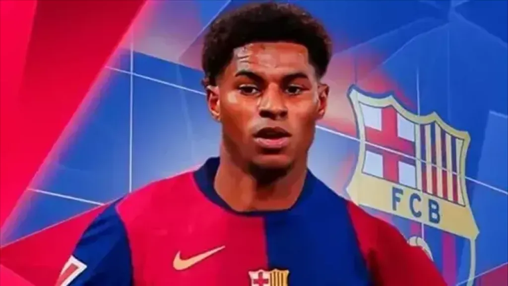 راشفورد يسجل أول أهدافه بقميص برشلونة