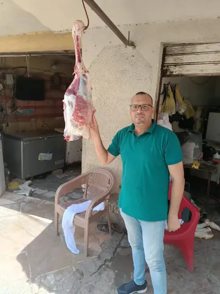ضبط 359 كيلو لحوم وأسماك مجهولة المصدر خلال حملة تموينية بمدينة الرياض في كفر الشيخ