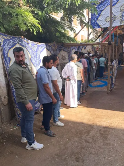 في اليوم الثاني علي التوالى.. استمرار توافد الناخبين علي اللجان الإنتخابية بالقليوبية