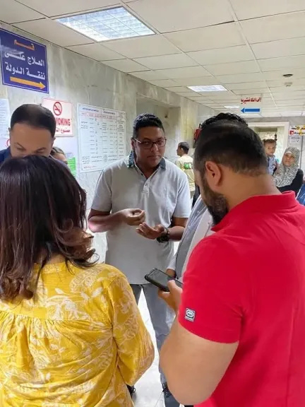 وكيل وزارة الصحة بالبحر الأحمر يتفقد الخدمات الطبية بمستشفي الغردقة العام