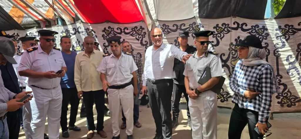 محافظ القليوبية يتفقد محيط كنيسة السيدة العذراء بمسطرد استعدادًا لإحتفالات صوم العذراء مريم