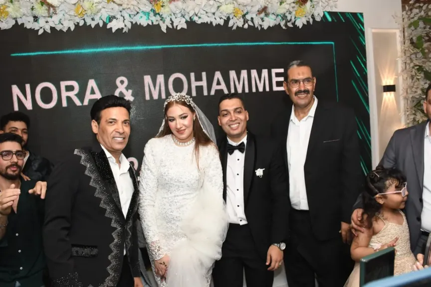 سعد الصغير وشيبه وهوبا ونجوم الفن والمشاهير  فى زفاف ابنة المنتج ورجل الاعمال محمد جمعة