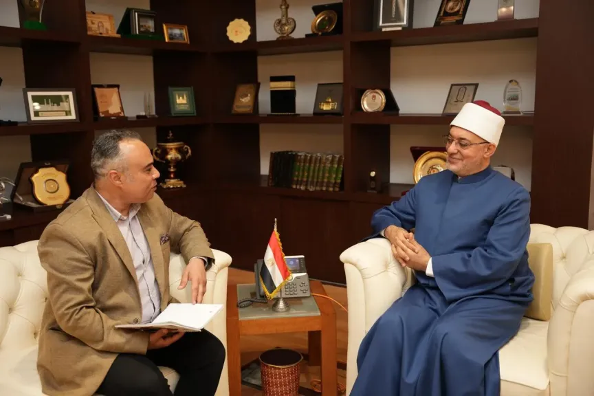 «مفتي الجمهورية» لـ ”النهار”: المؤتمر الدولي العاشر لدور الإفتاء.. يأتي تجديدًا لرؤية صناعة الفتوى في ضوء الواقع الرقمي الجديد