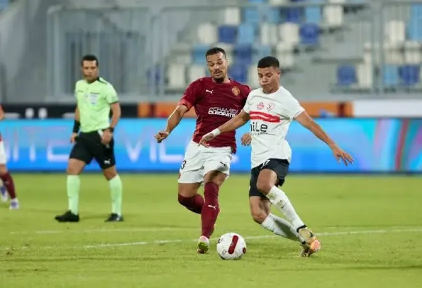 التعادل السلبي يسيطر على مواجهة الزمالك وسيراميكا بعد مرور 75 دقيقة