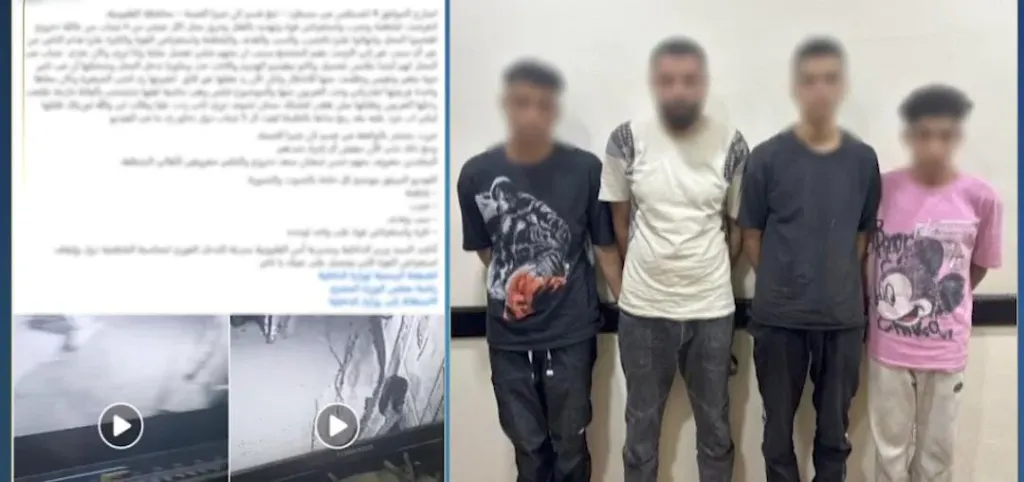 بعد رصدهم علي الفيس بوك.. ضبط المتهمين بالإعتداء على ترزي بشبرا الخيمة