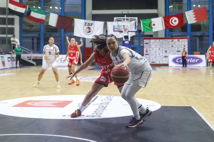 منتخب ناشئات السلة يفوز على الجزائر في افتتاح مشواره بالبطولة العربية