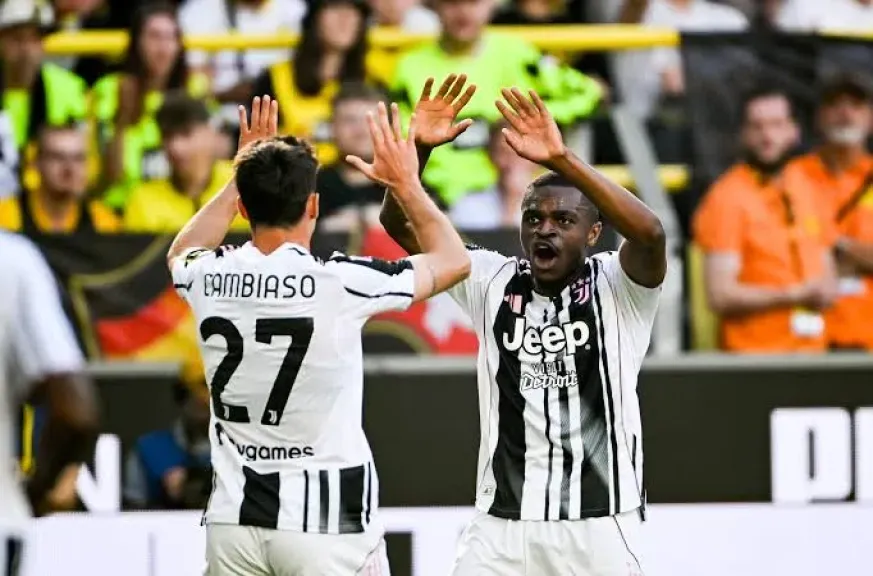 يوفنتوس يتفوق على دورتموند 2-1 وديًا استعدادًا للموسم الجديد