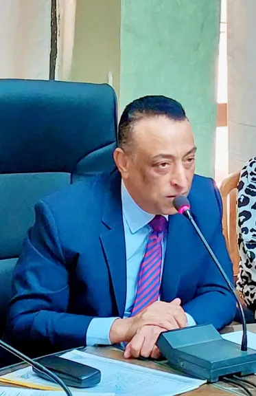 عميد آداب طنطا يترأس الاجتماع الشهري لمجلس الكلية